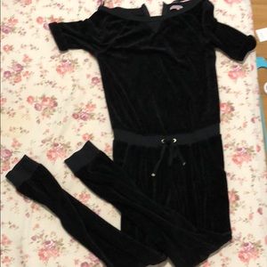 Juicy couture sporty jumpsuit velvety